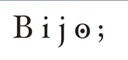 Logo Bijo;