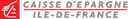 Logo Caisse d'épargne Île de France