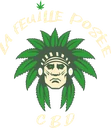 Logo La Feuille Posée - CBD shop