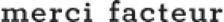 Logo Merci Facteur
