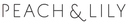 Logo Peach & Lily